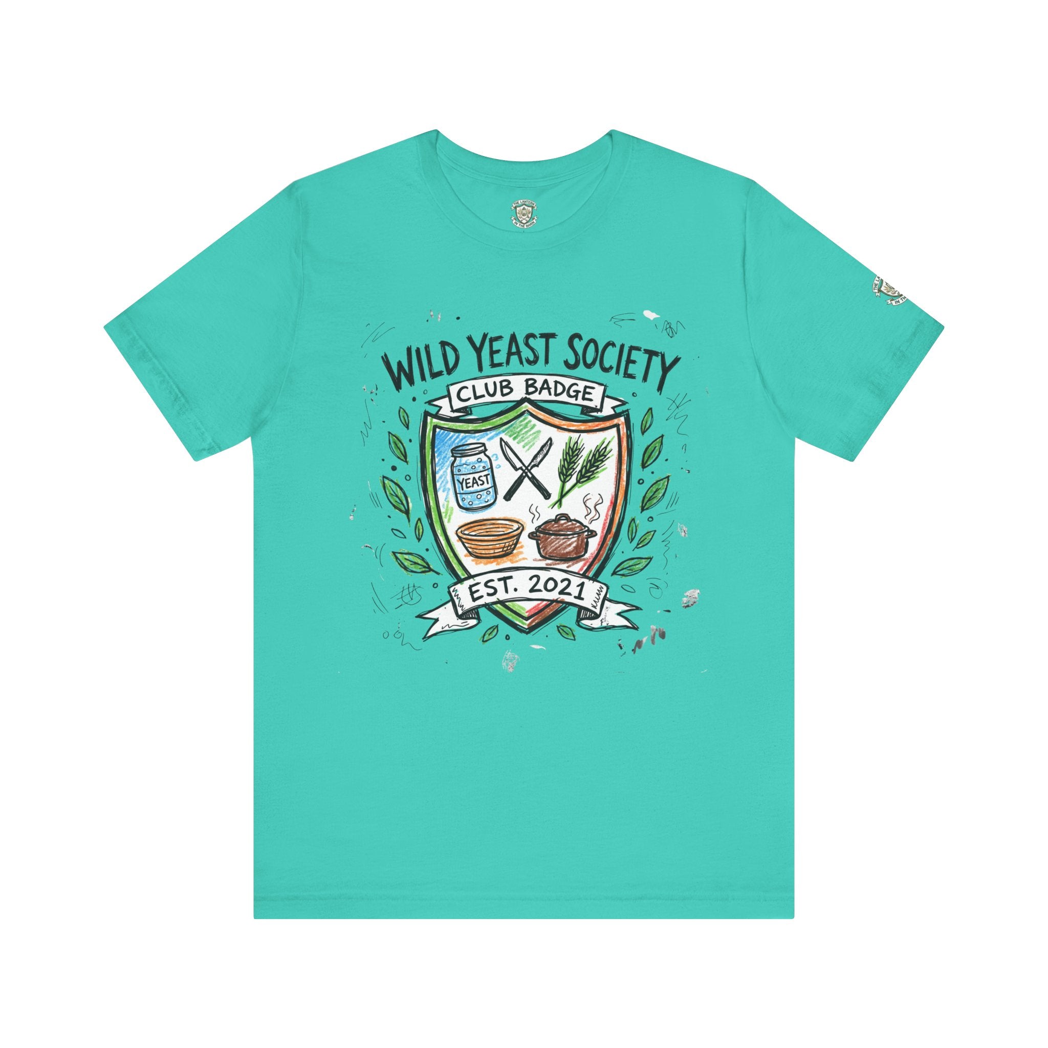 Wild Yeast Society Club Badge T-Shirt