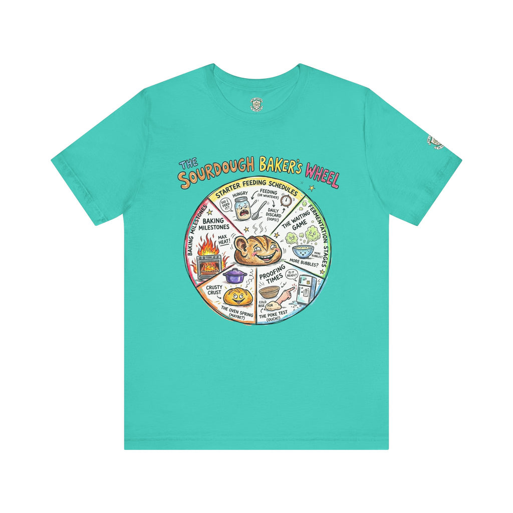 Sourdough Baker's Wheel T-Shirt