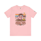 Messy Hair Farm Life T‑Shirt