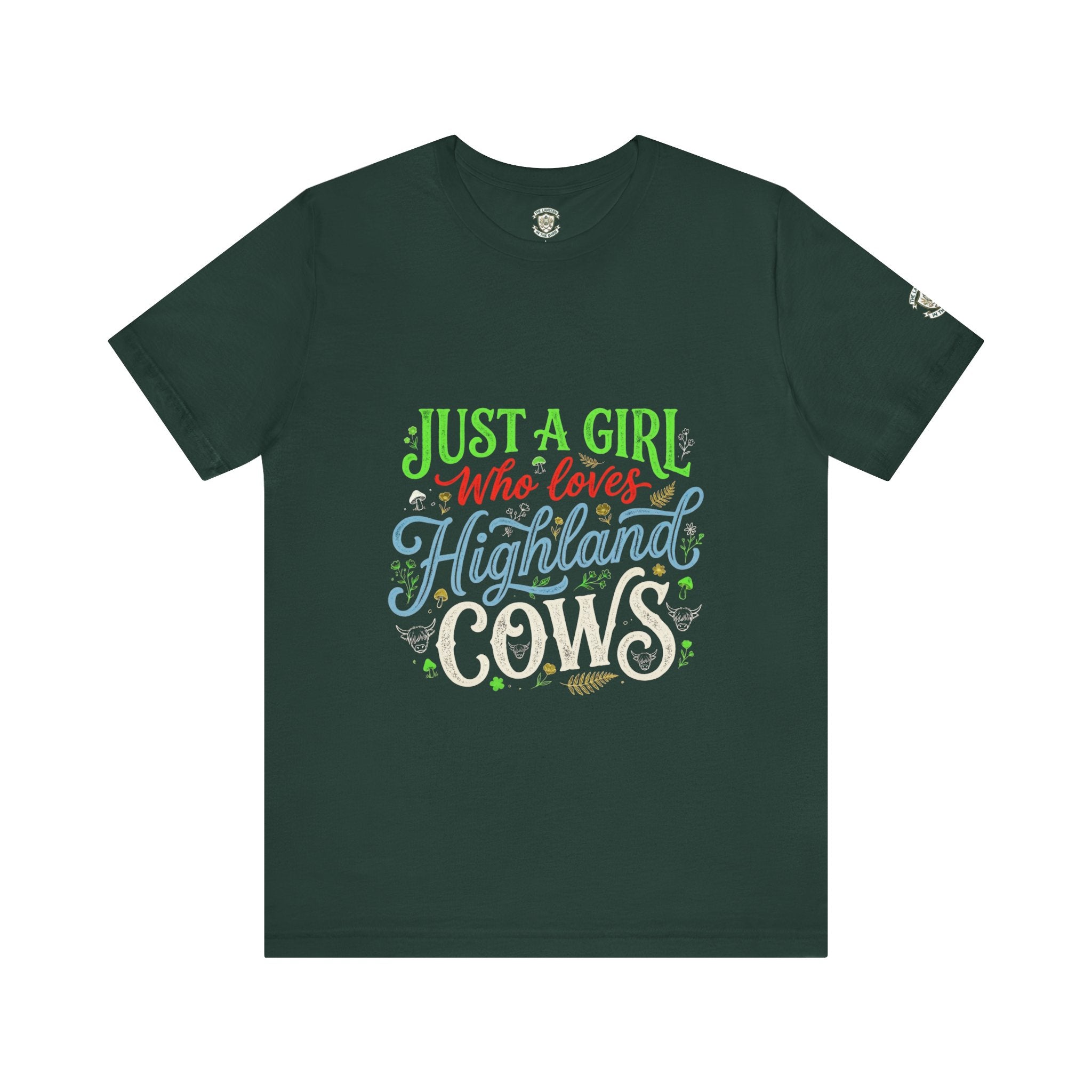 Just A Girl Who Loves Highland Cows T-Shirt