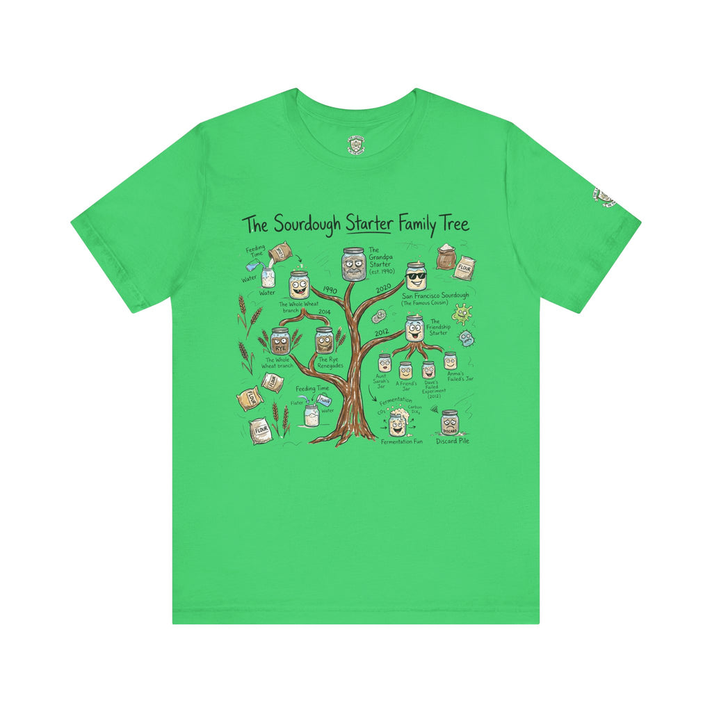 Sourdough Starter Family Tree T‑Shirt