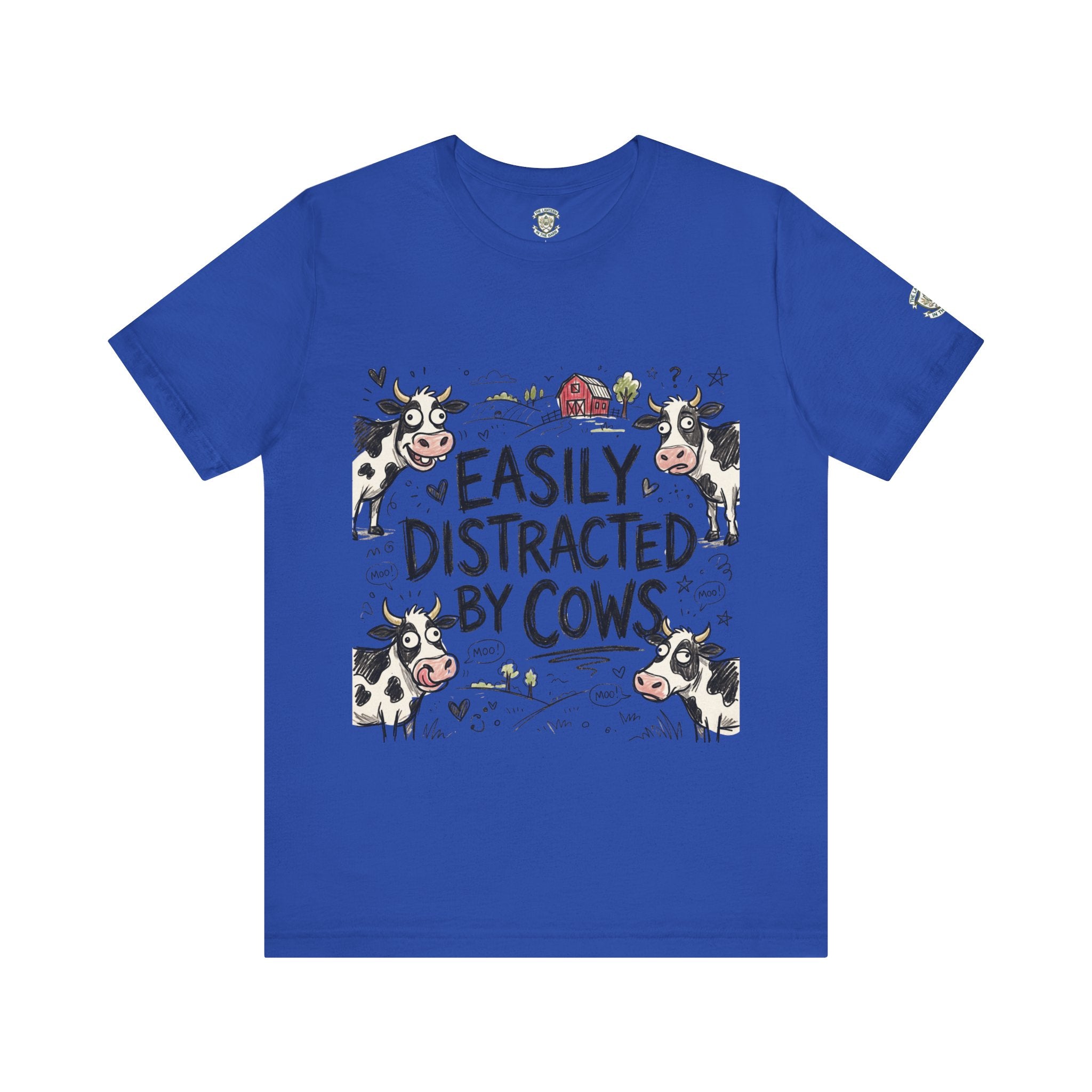 Easily Distracted by Cows T‑Shirt