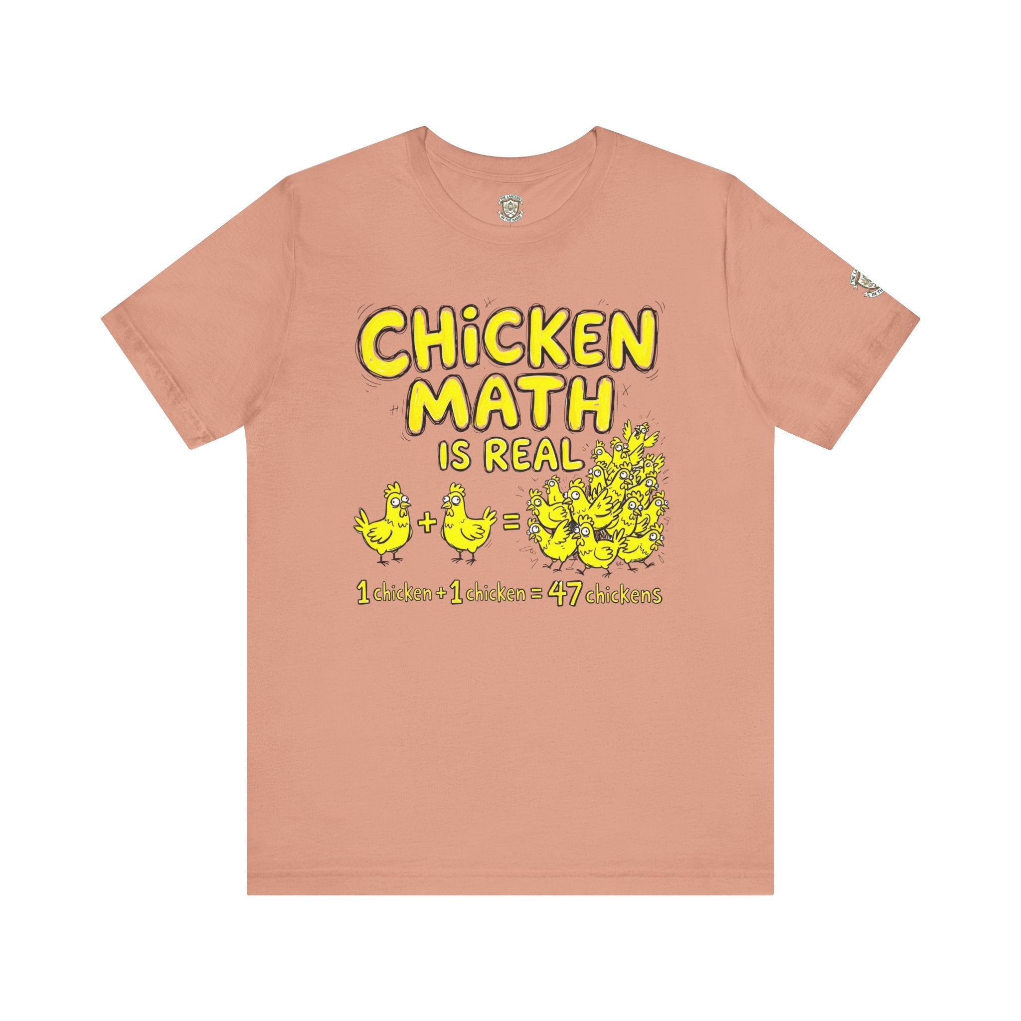 Chicken Math Is Real T‑Shirt