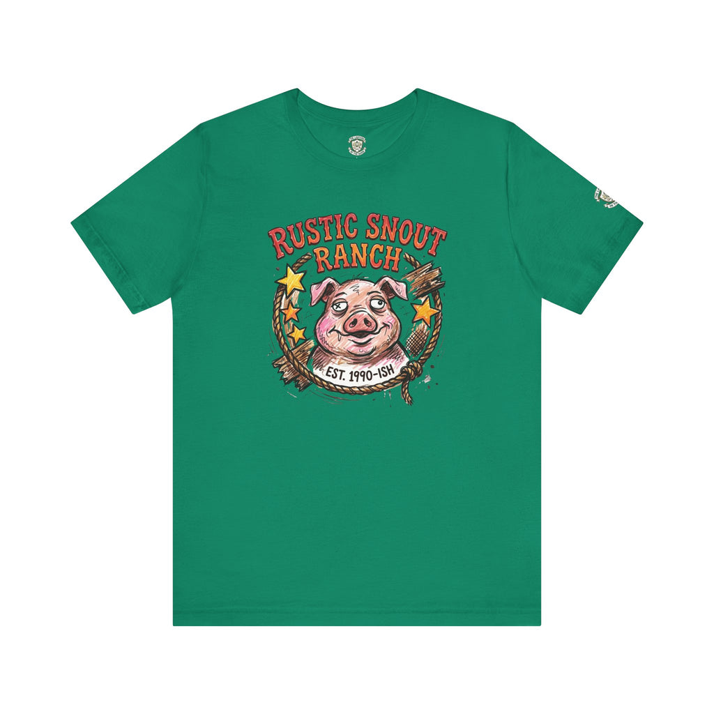 Rustic Snout Ranch Pig T-Shirt
