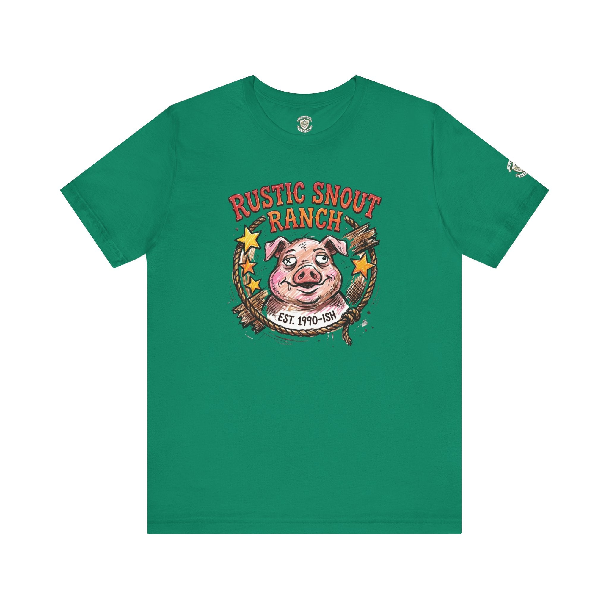 Rustic Snout Ranch Pig T-Shirt