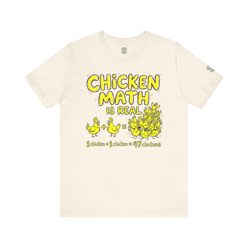 Chicken Math Is Real T‑Shirt