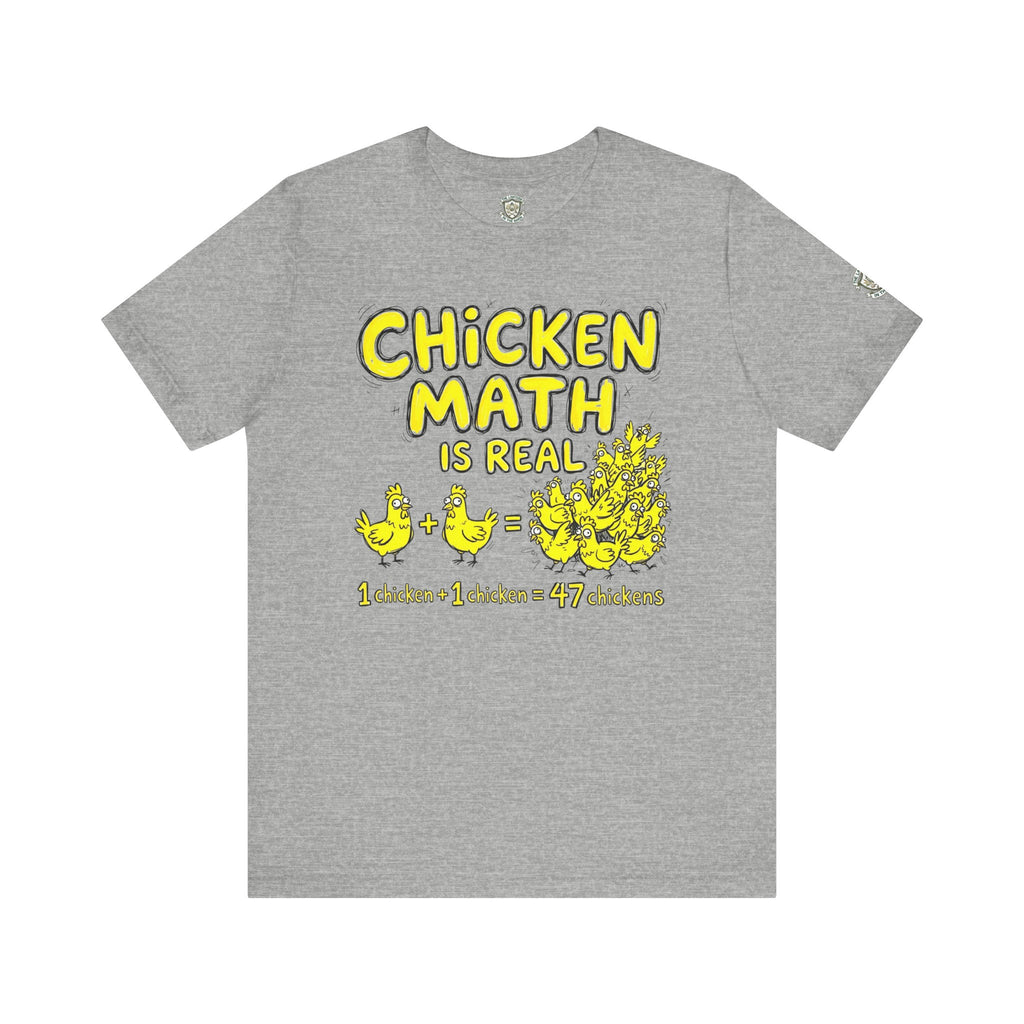 Chicken Math Is Real T‑Shirt
