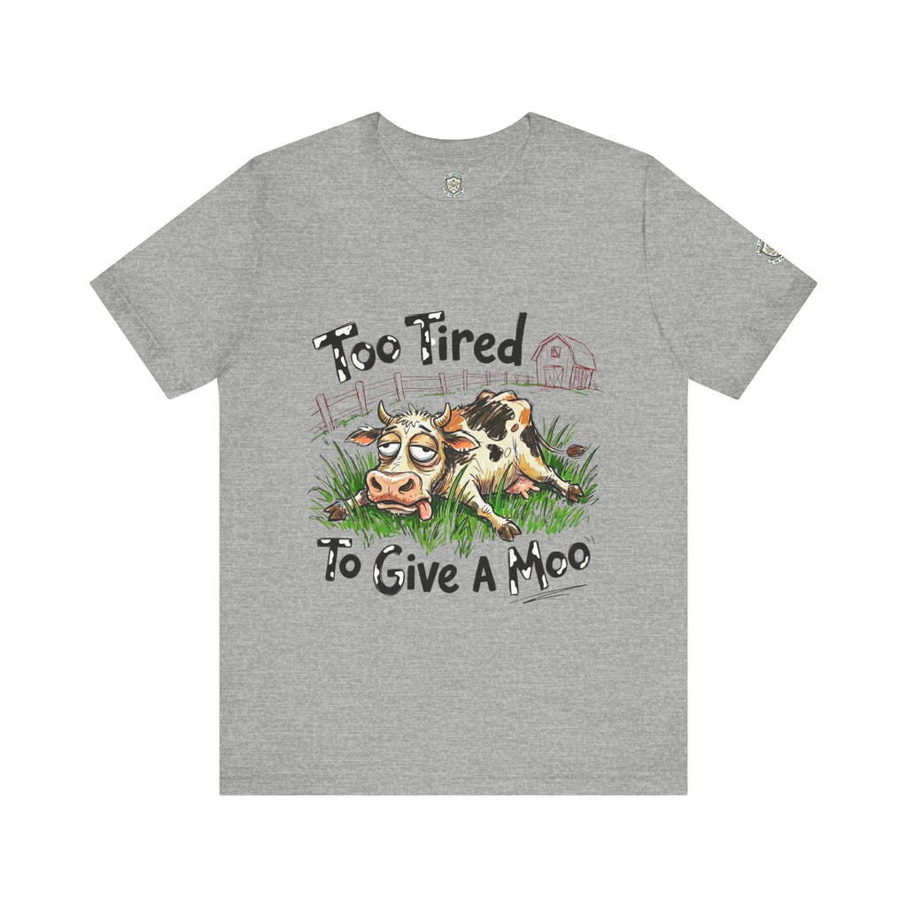 Camiseta "Demasiado Cansado Para Importarme"