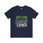 Just A Girl Who Loves Highland Cows T-Shirt