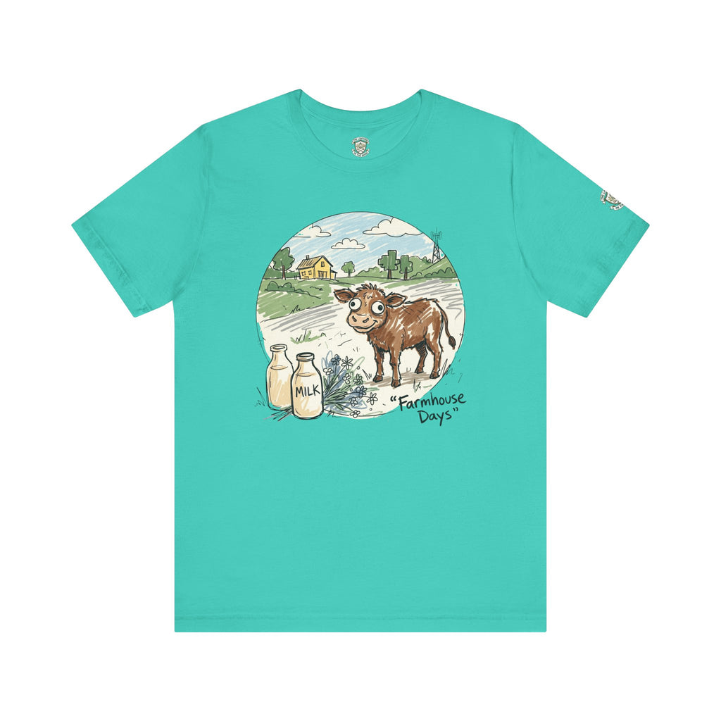 Farmhouse Days Cow T-Shirt