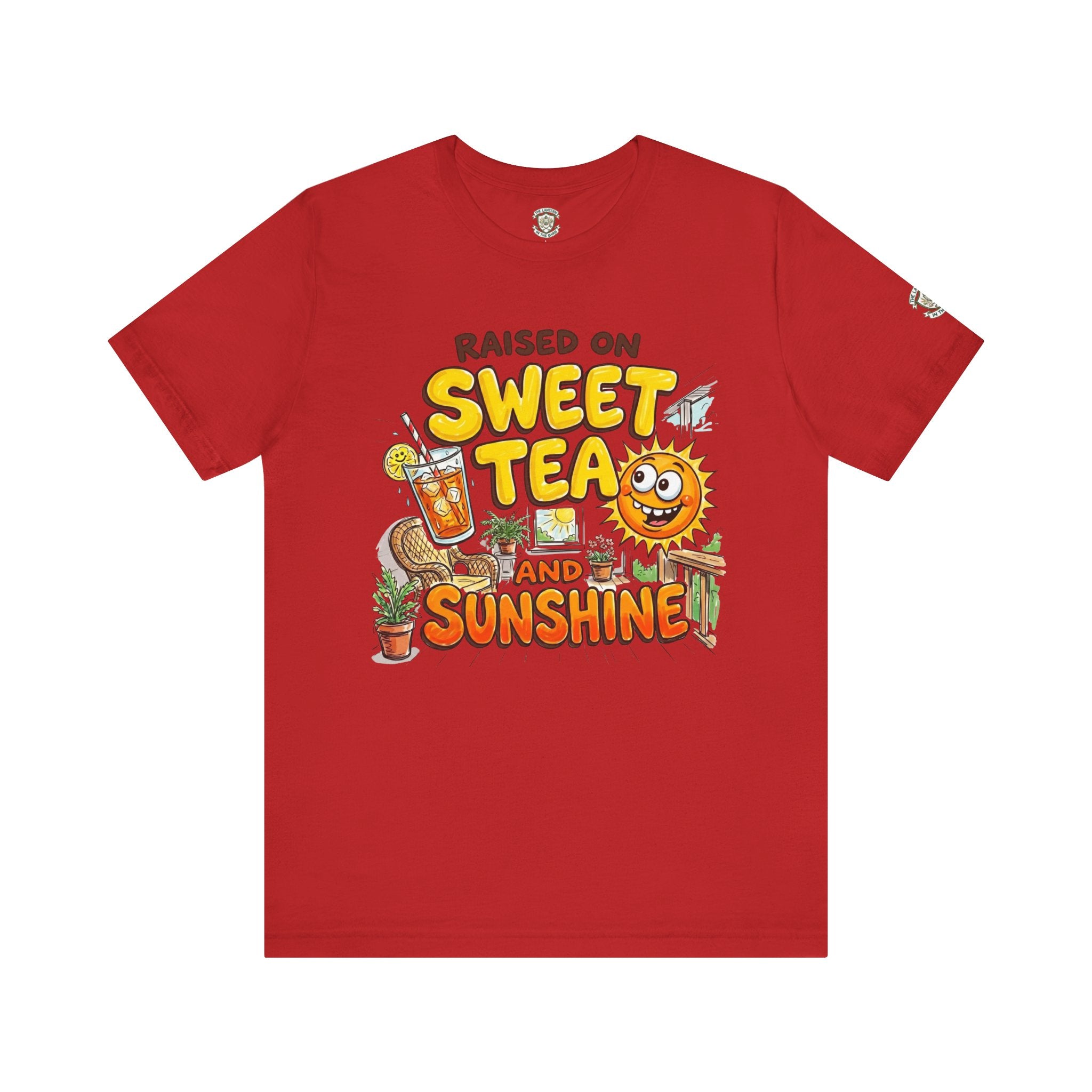 Raised on Sweet Tea and Sunshine T-Shirt — Southern Vibes Summer Tee