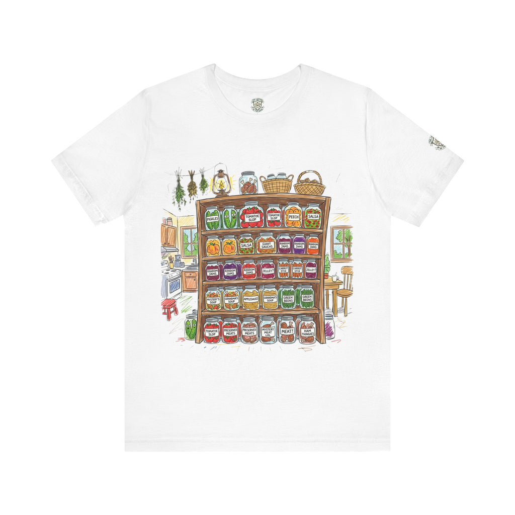 Camiseta de despensa de tarros Mason