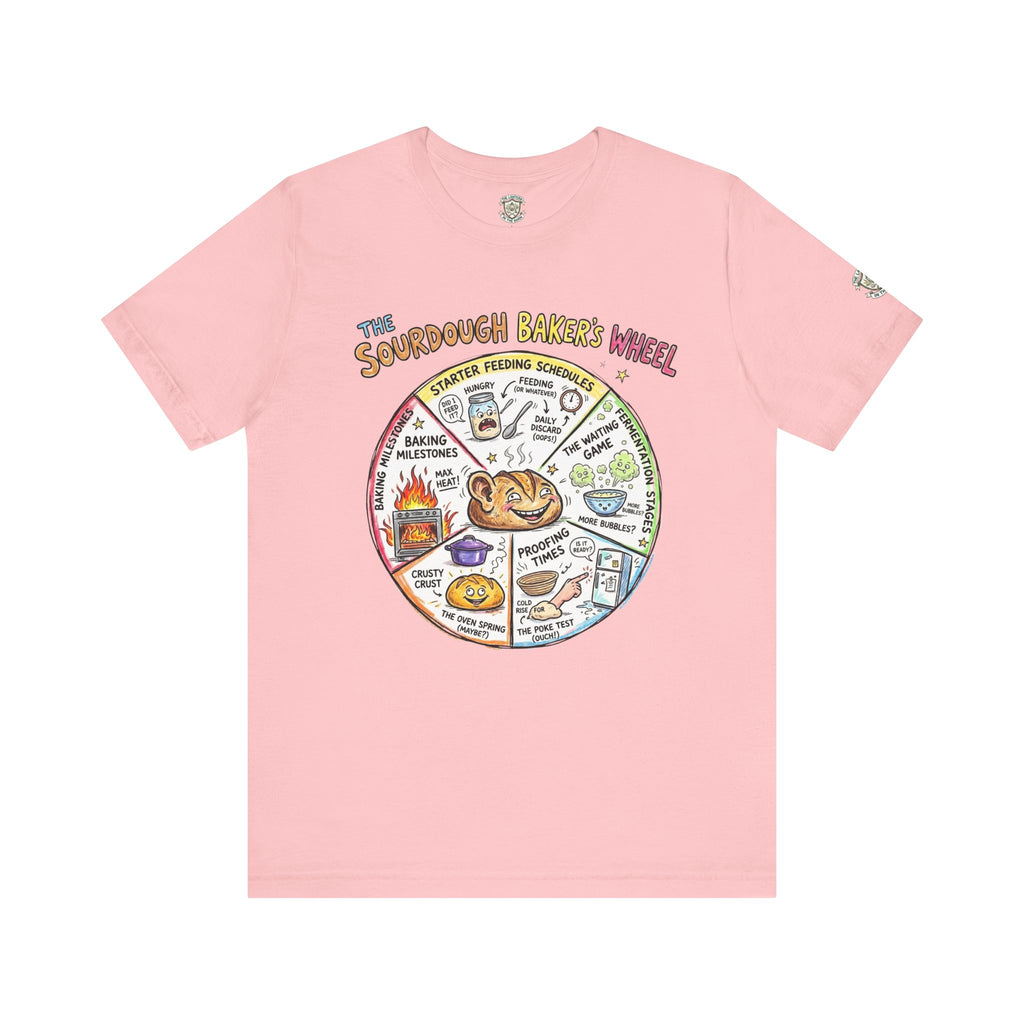 Sourdough Baker's Wheel T-Shirt