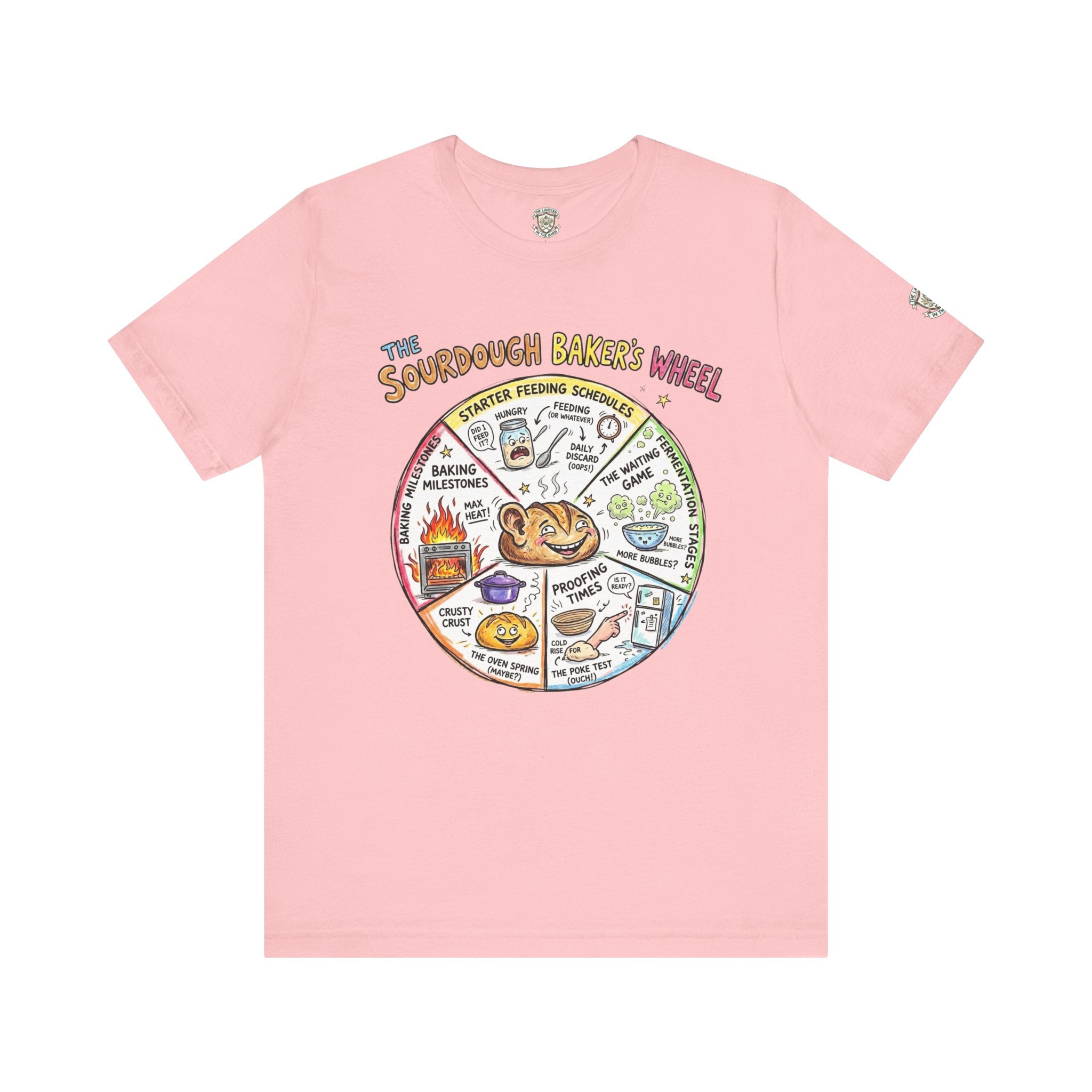 Sourdough Baker's Wheel T-Shirt