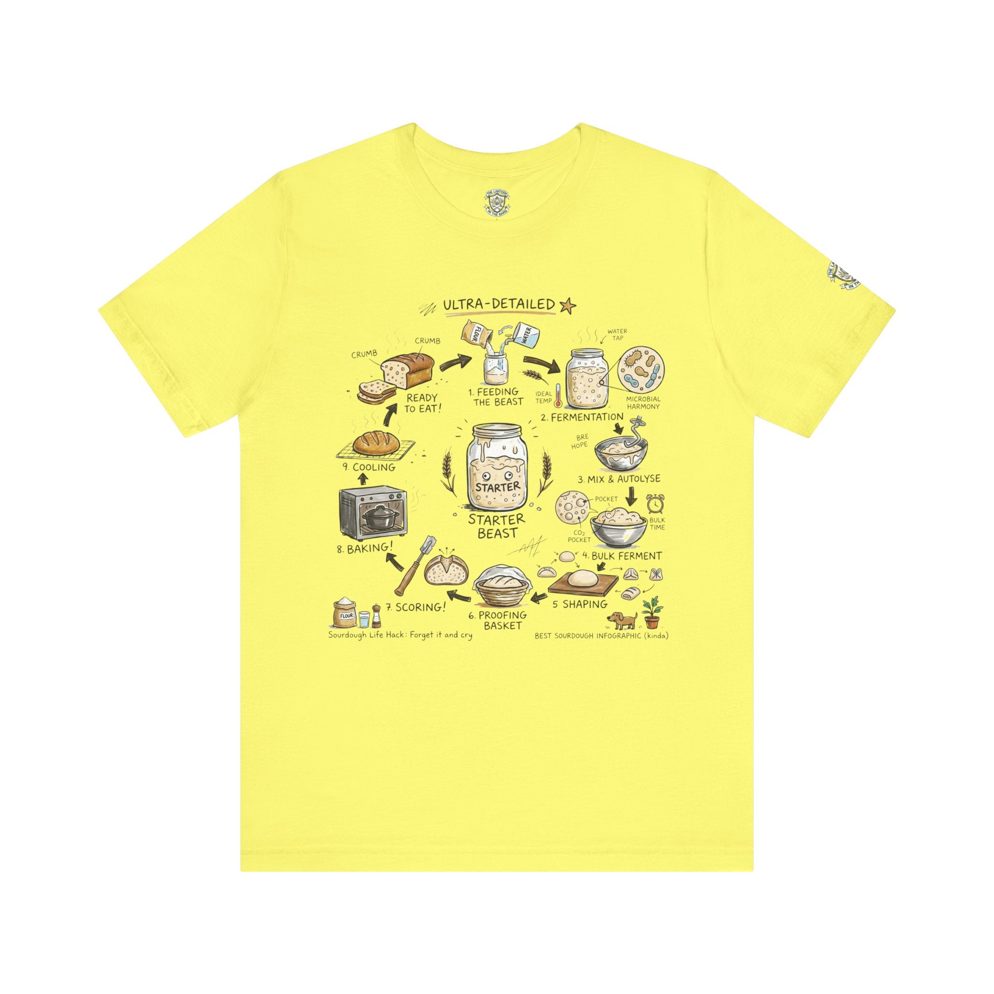 Sourdough Starter Guide T-Shirt