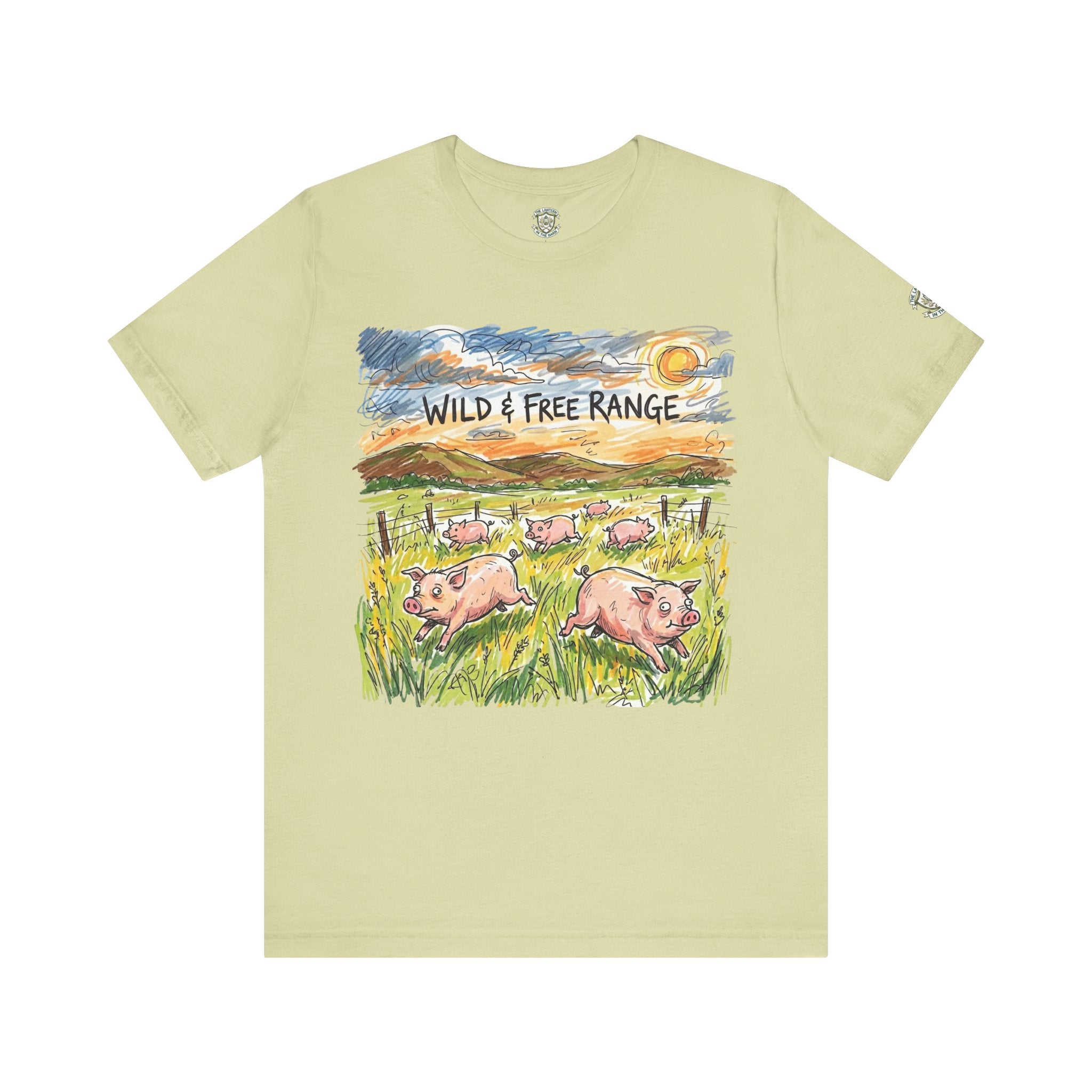 Wild & Free Range Pig T-Shirt
