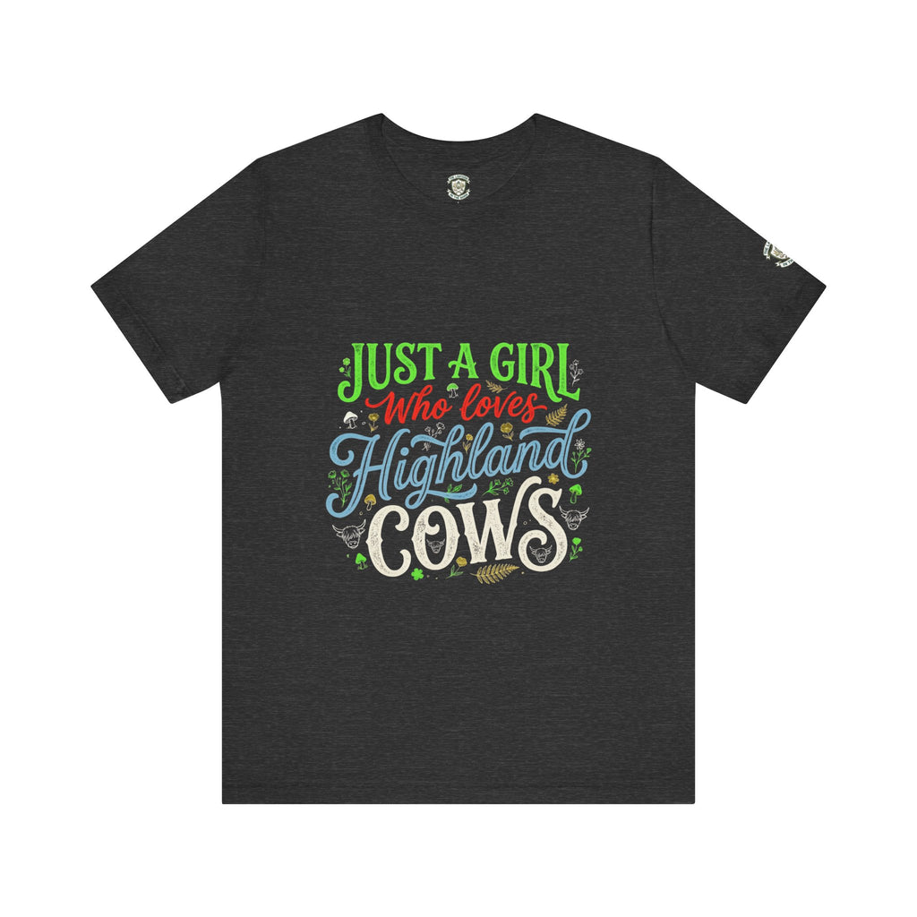 Just A Girl Who Loves Highland Cows T-Shirt