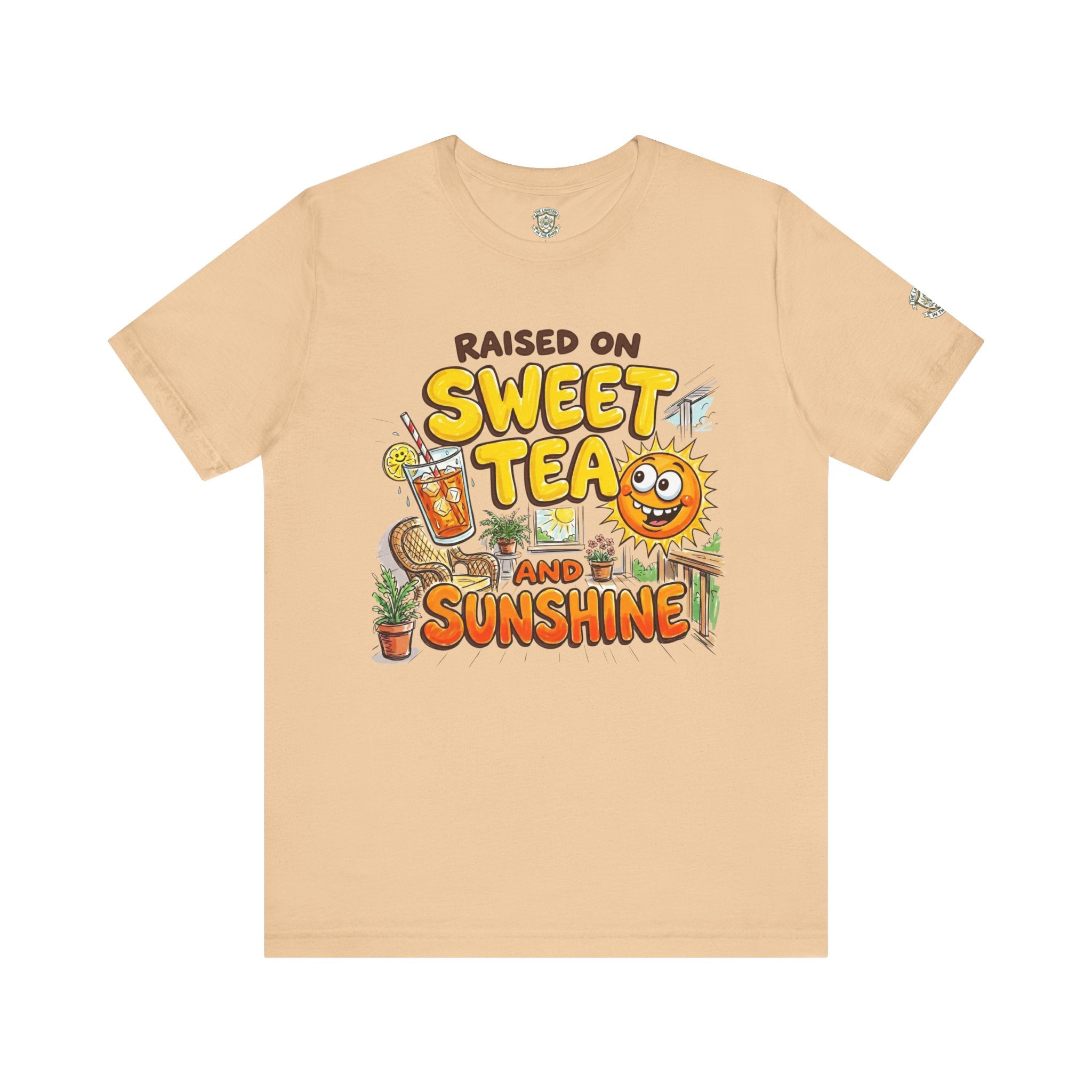 Raised on Sweet Tea and Sunshine T-Shirt — Southern Vibes Summer Tee