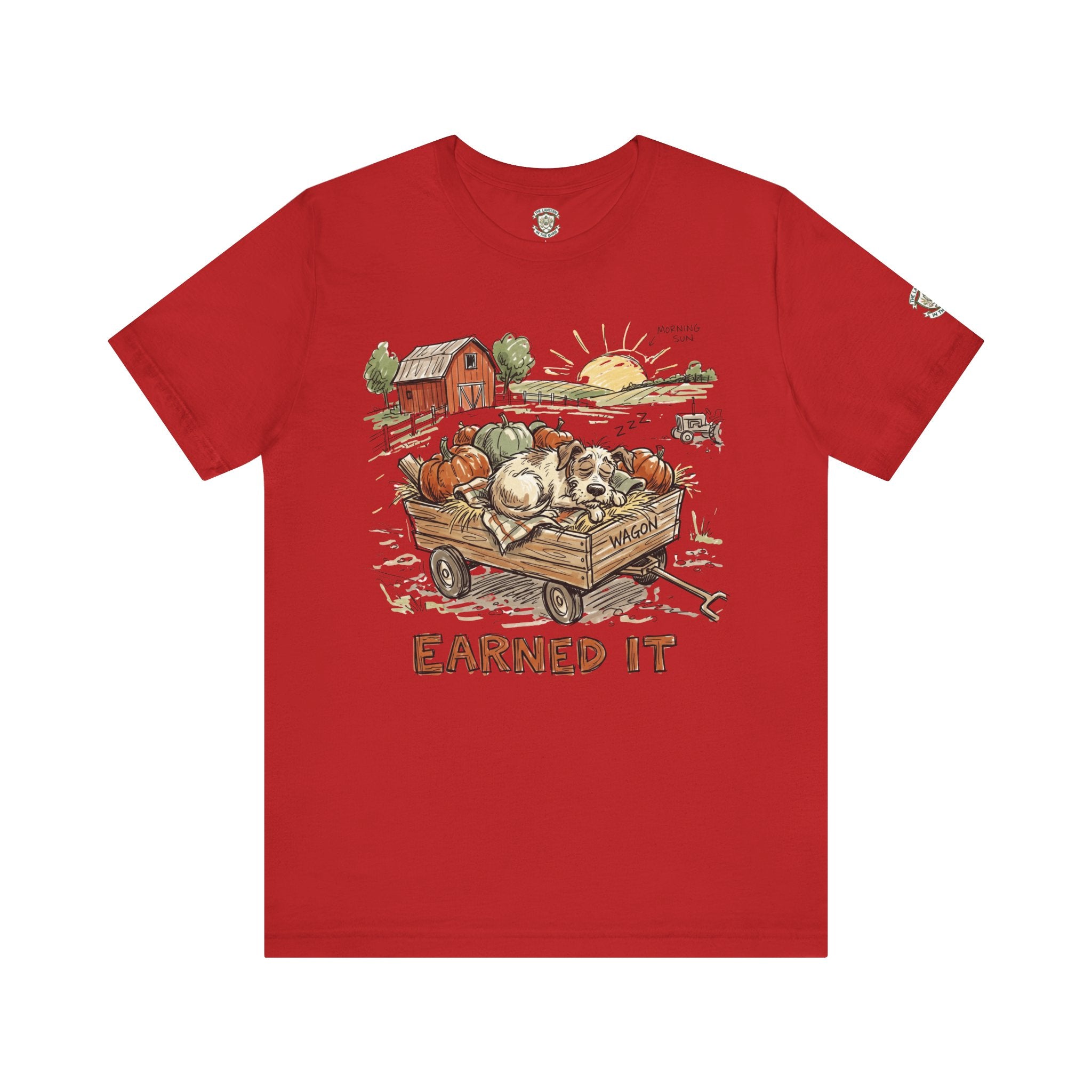 Sleepy Farm Dog T-Shirt