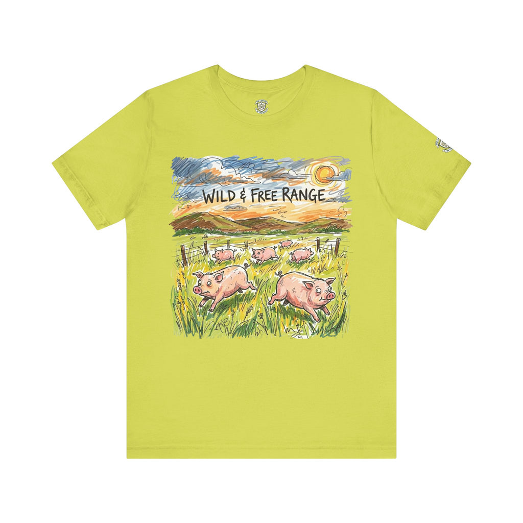 Wild & Free Range Pig T-Shirt