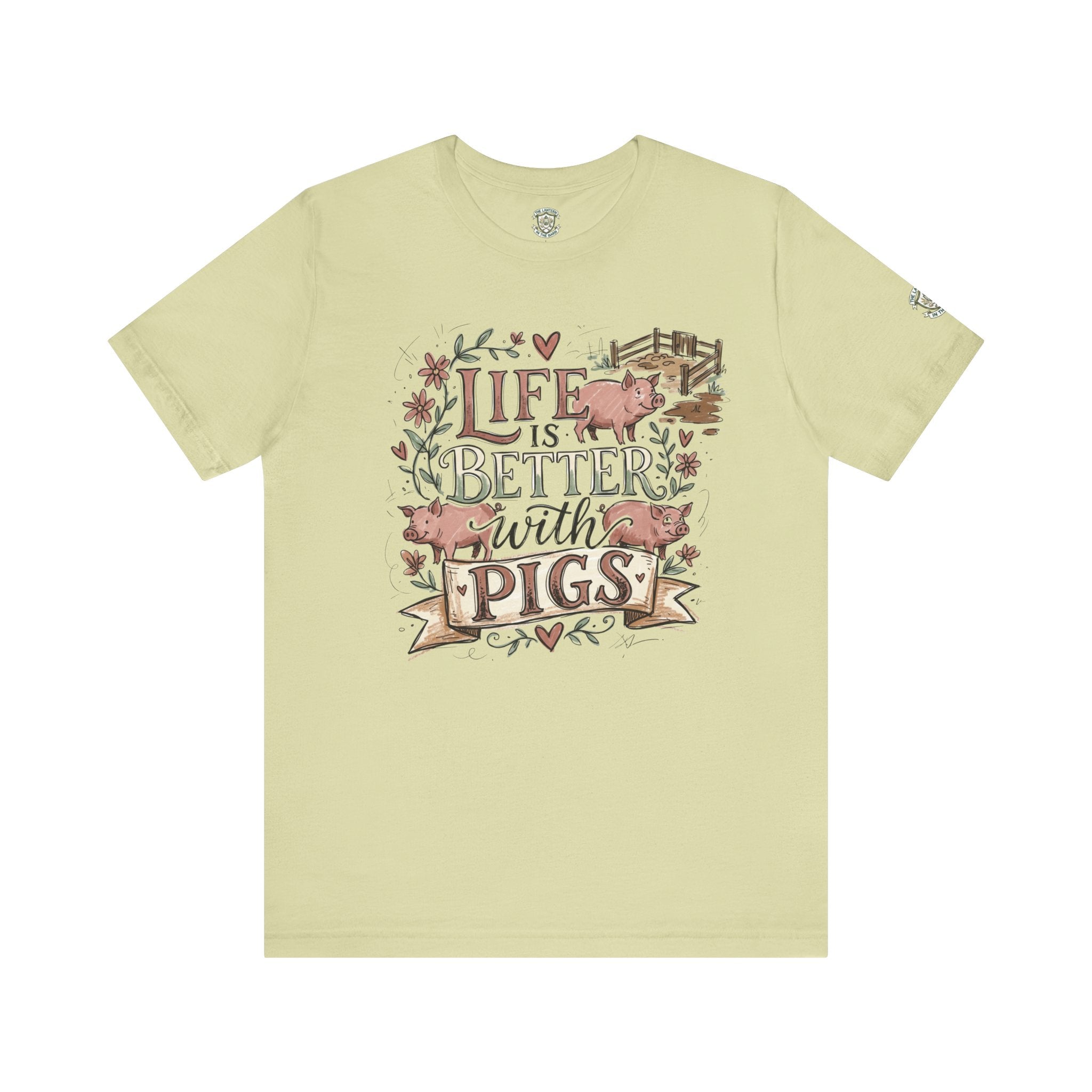 Life Is Better With Pigs T-Shirt