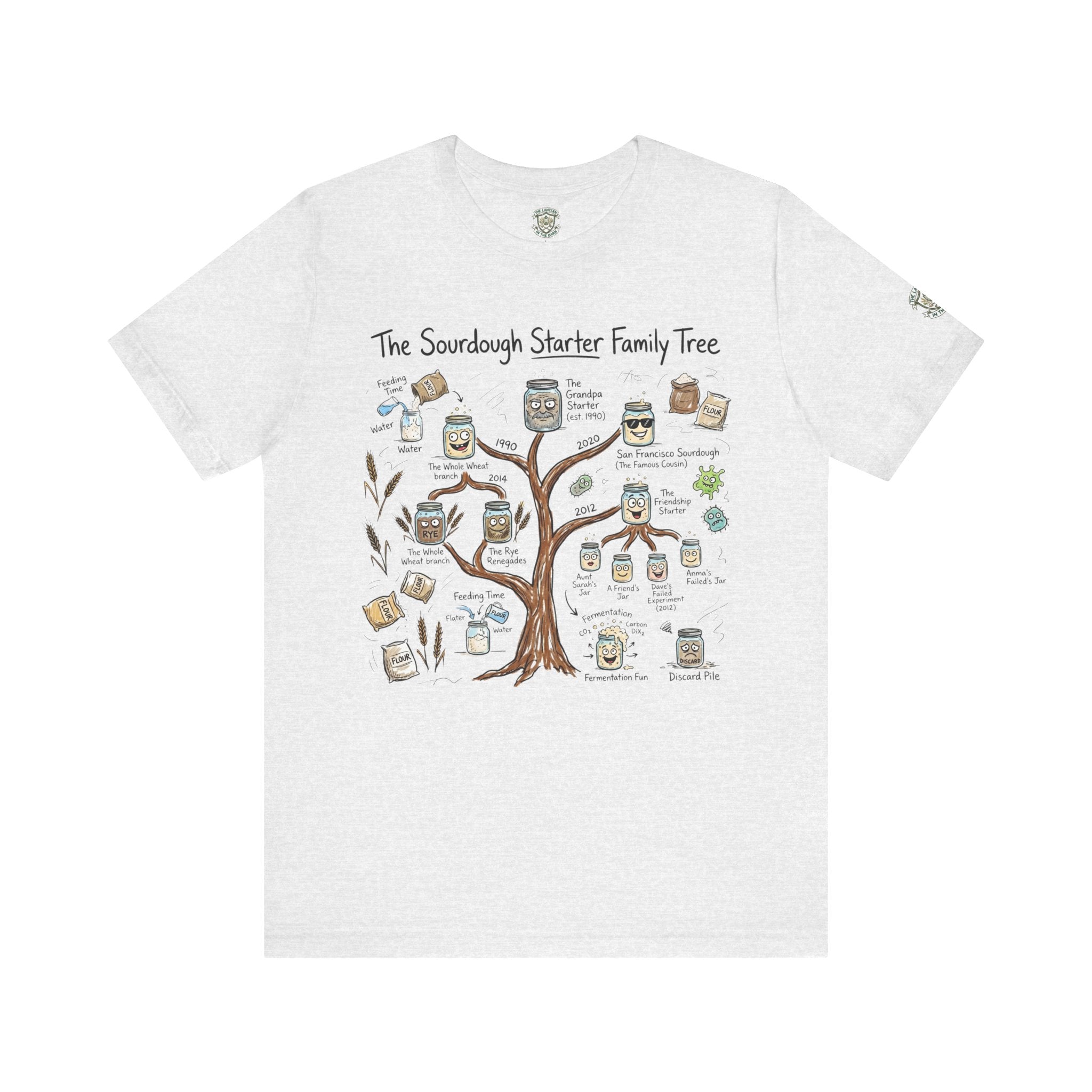 Sourdough Starter Family Tree T‑Shirt