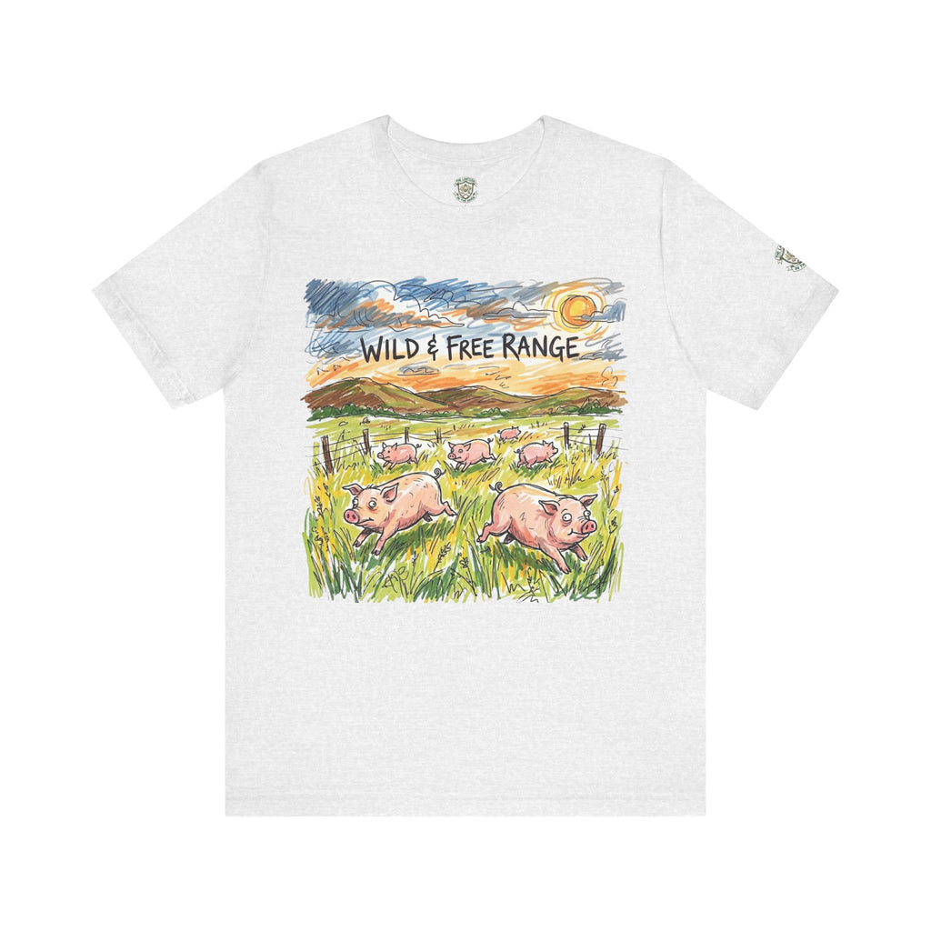 Wild & Free Range Pig T-Shirt