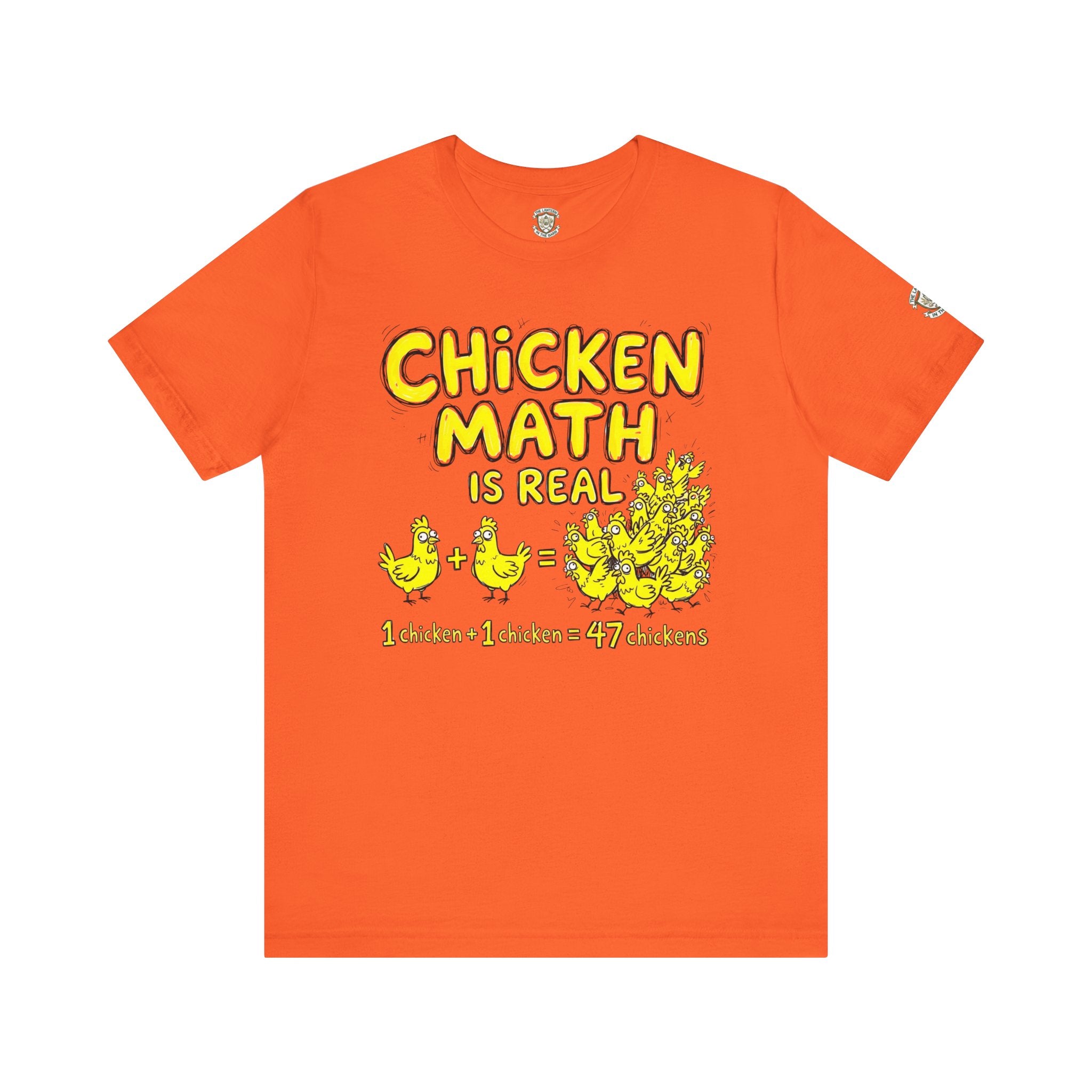 Chicken Math Is Real T‑Shirt