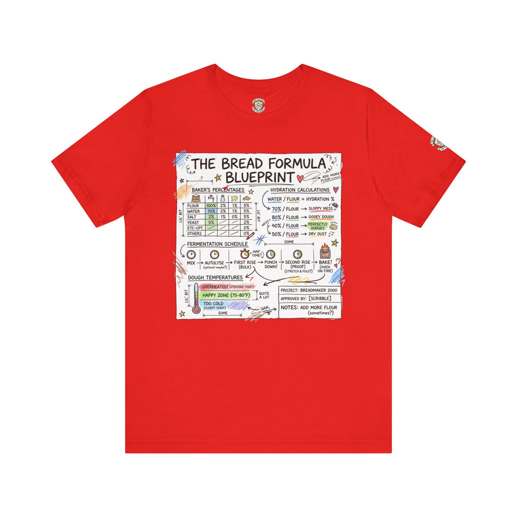 Bread Formula Blueprint T-Shirt