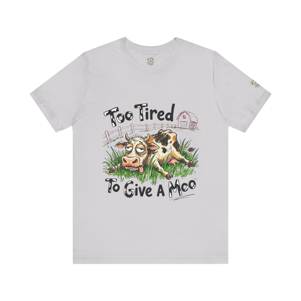 Camiseta "Demasiado Cansado Para Importarme"