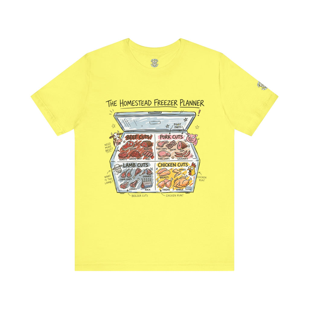 Homestead Freezer Planner T-Shirt