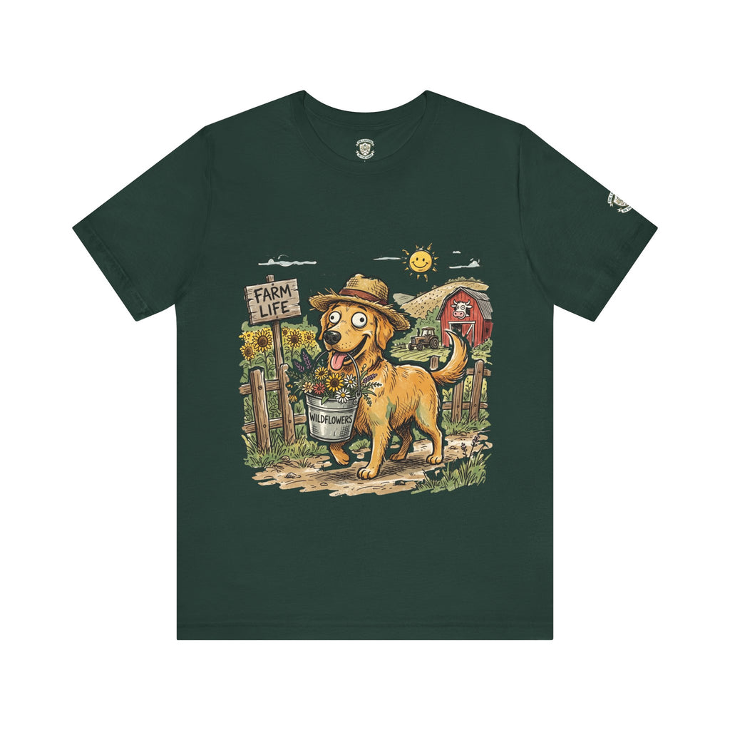 Happy Golden Retriever T-Shirt