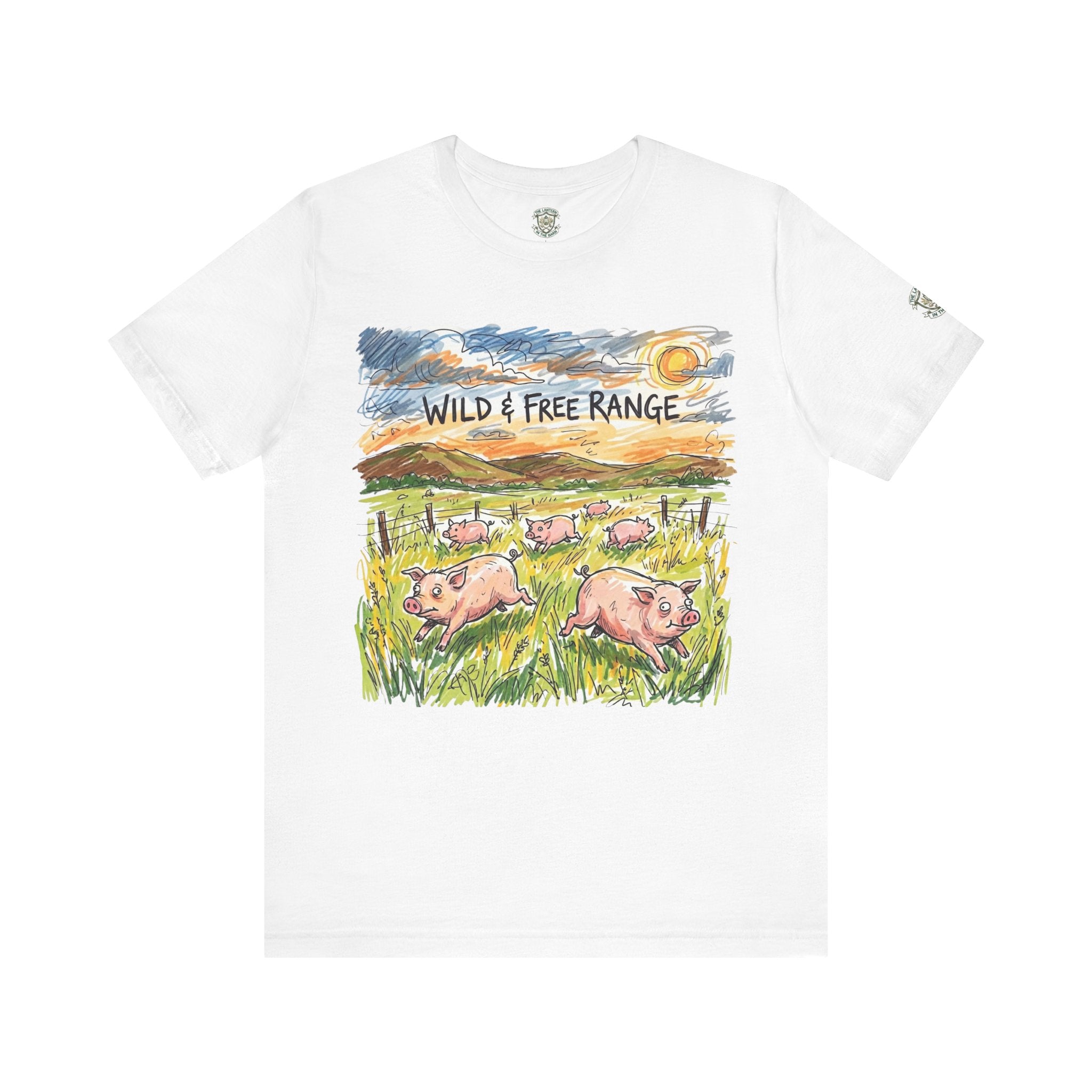 Wild & Free Range Pig T-Shirt