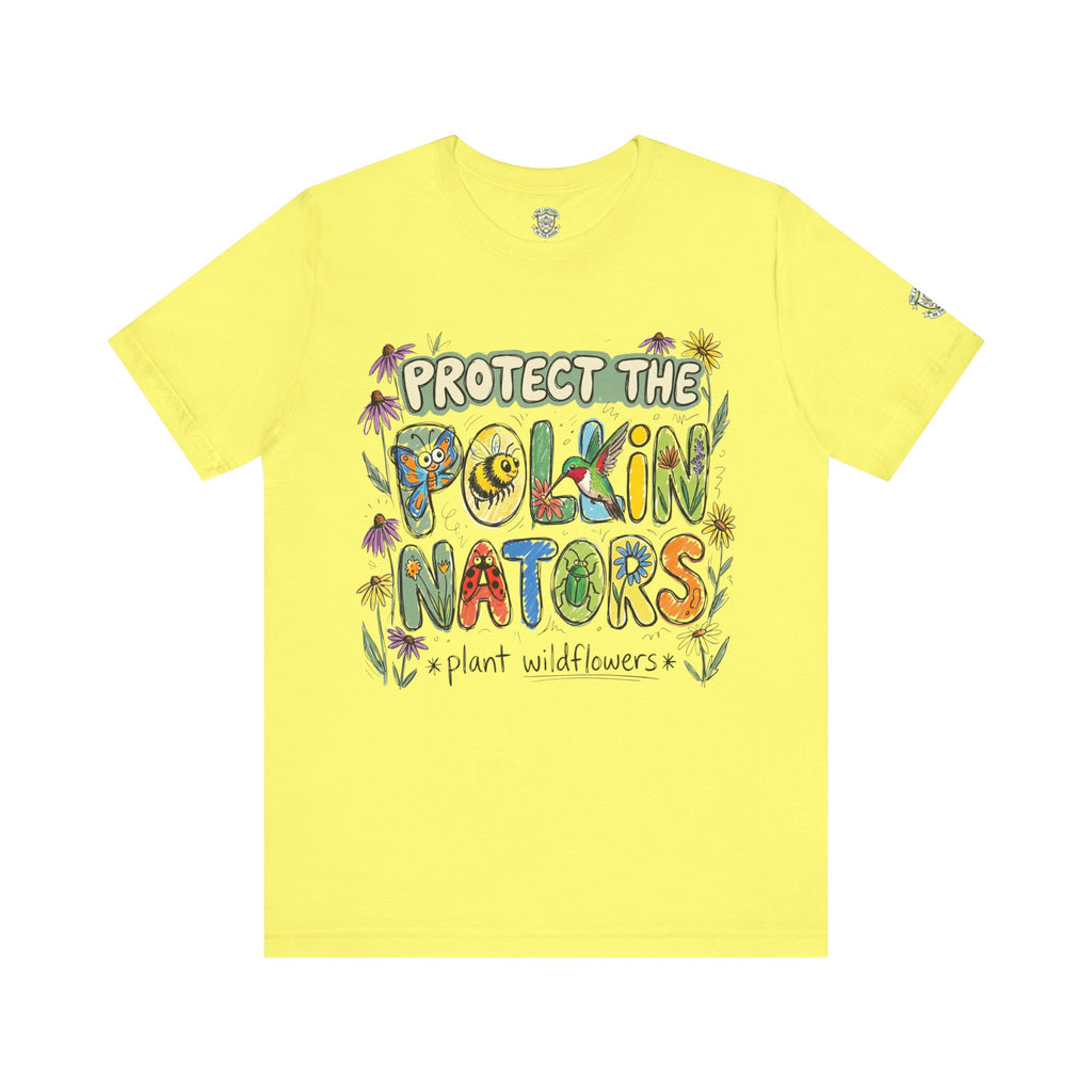 Protect The Pollinators Plant Wildflowers Environmental T‑Shirt