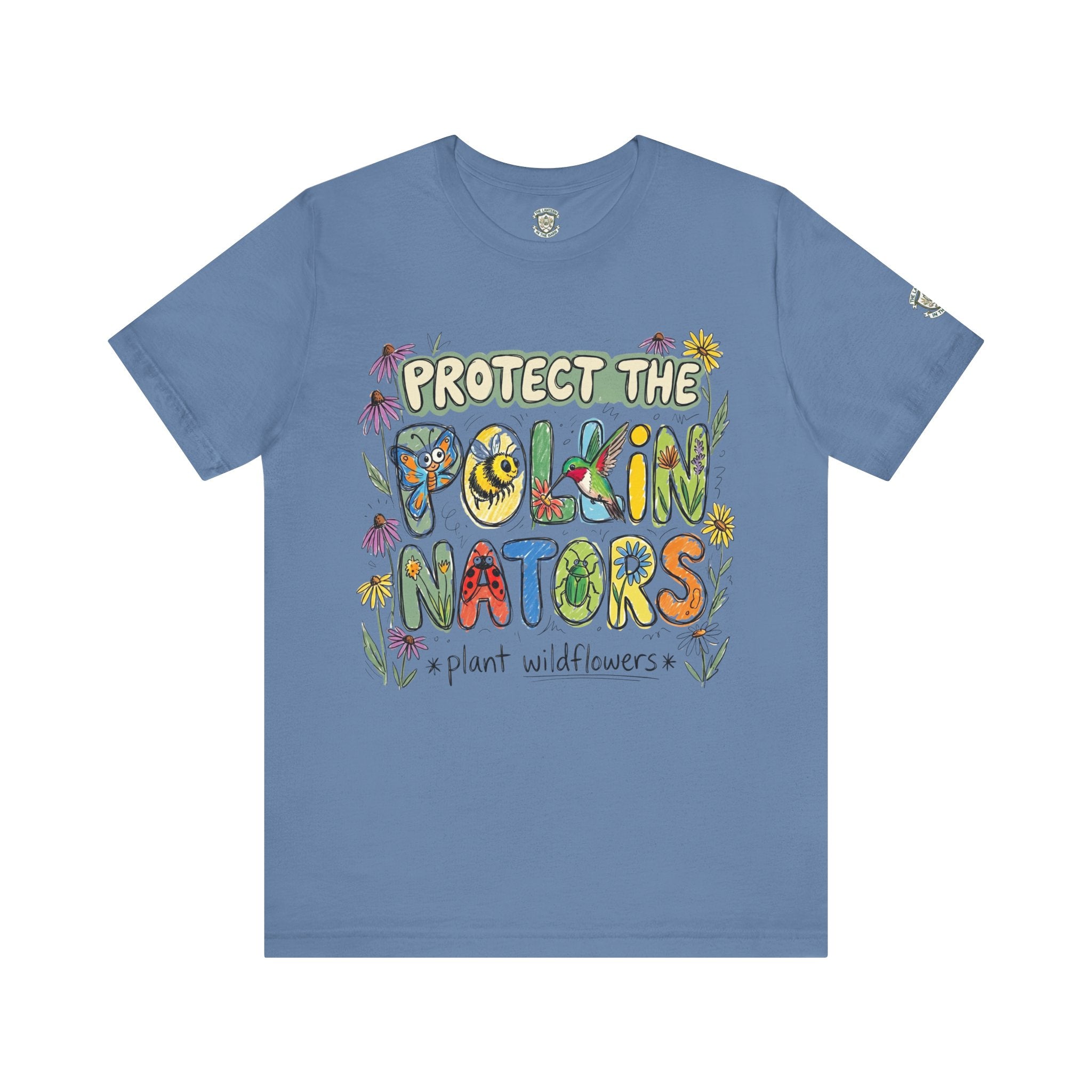 Protect The Pollinators Plant Wildflowers Environmental T‑Shirt
