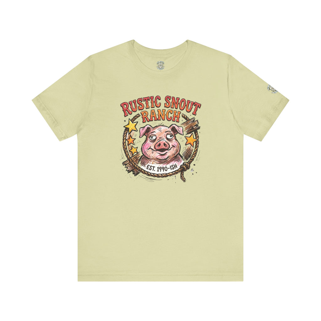 Rustic Snout Ranch Pig T-Shirt