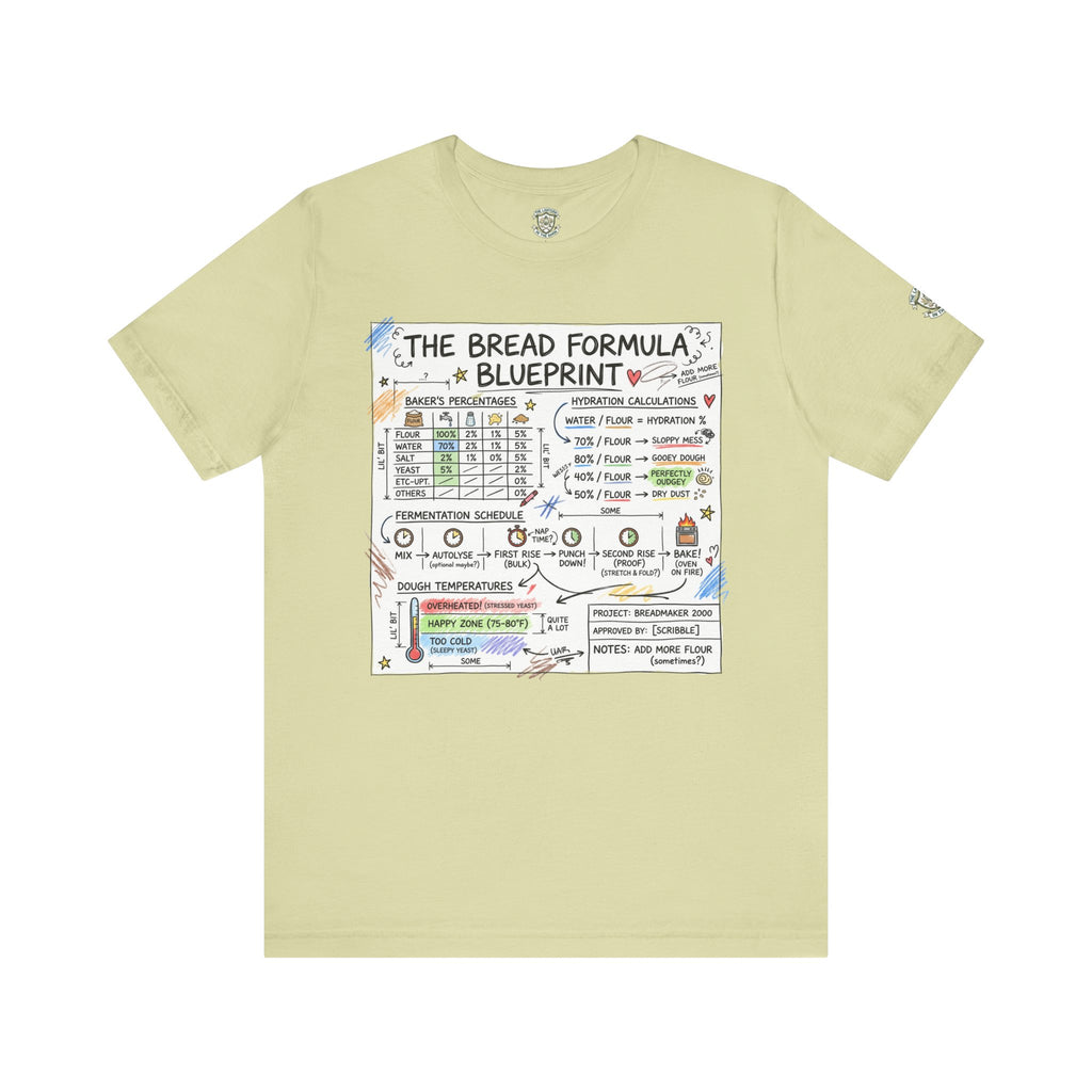 Bread Formula Blueprint T-Shirt