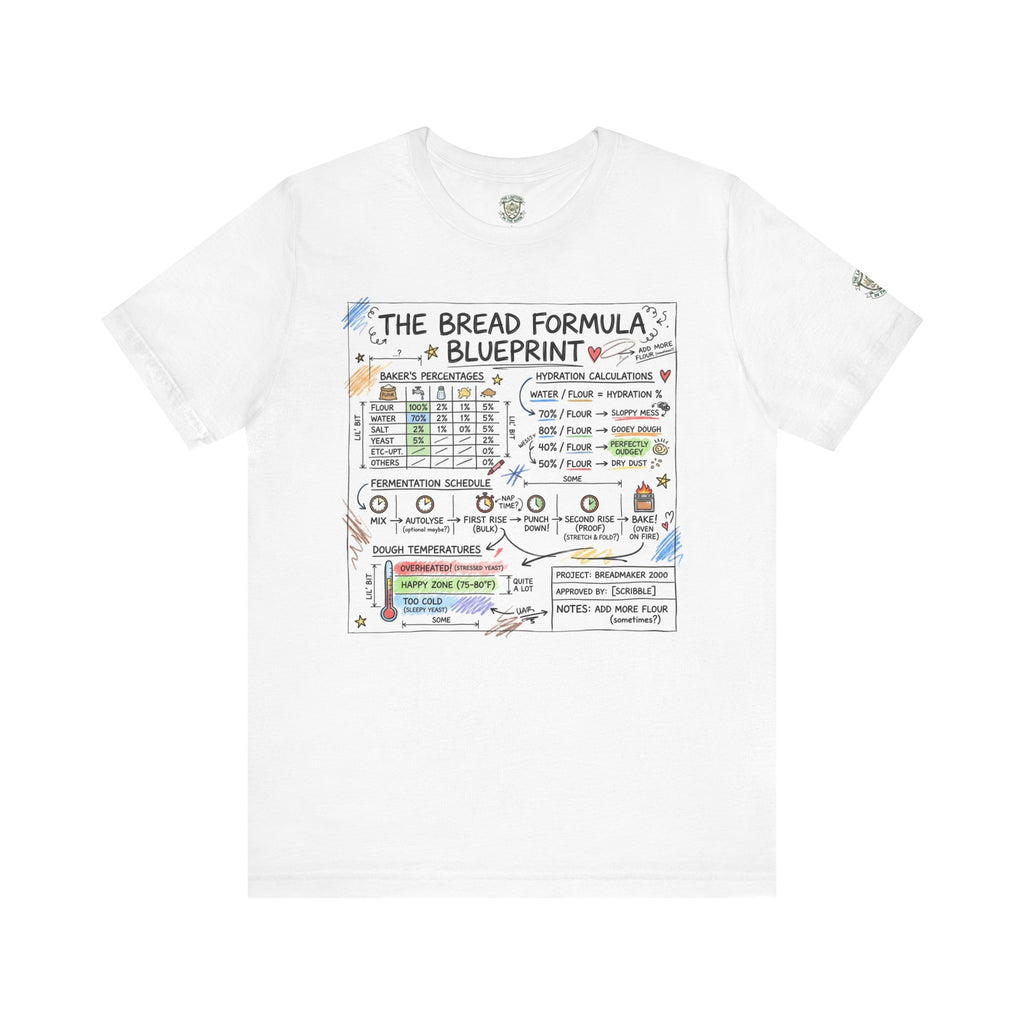 Bread Formula Blueprint T-Shirt