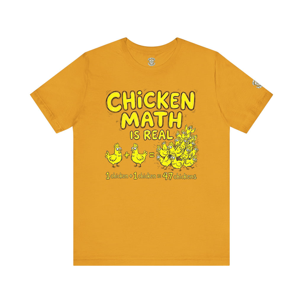 Chicken Math Is Real T‑Shirt