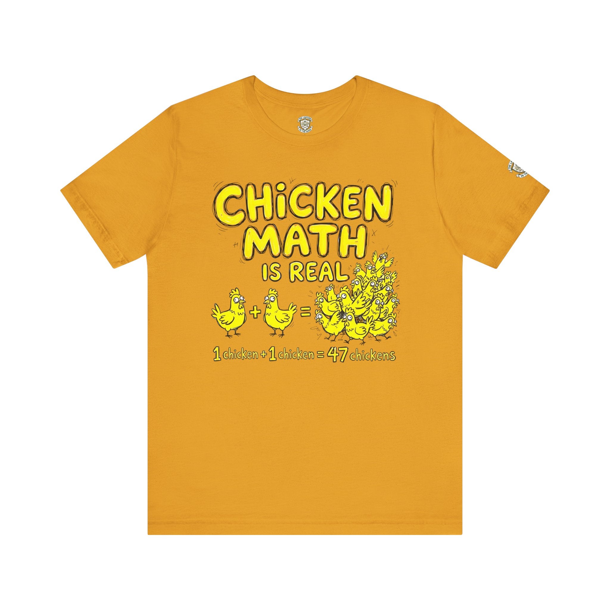 Chicken Math Is Real T‑Shirt