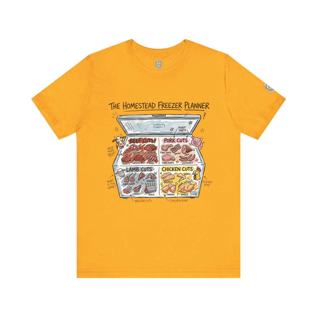 Homestead Freezer Planner T-Shirt