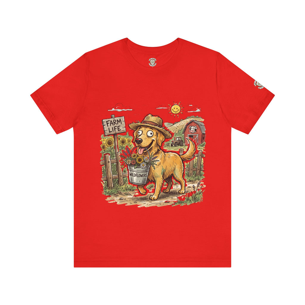 Happy Golden Retriever T-Shirt