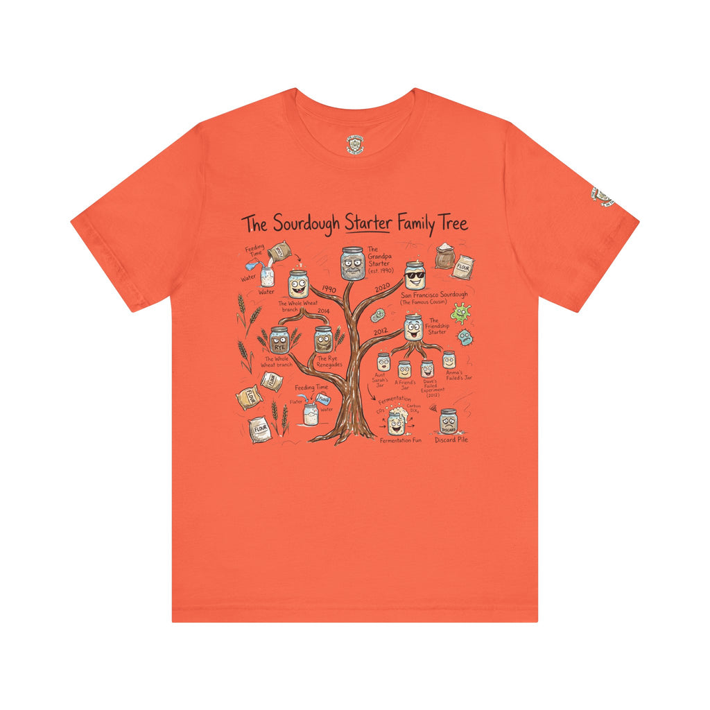 Sourdough Starter Family Tree T‑Shirt