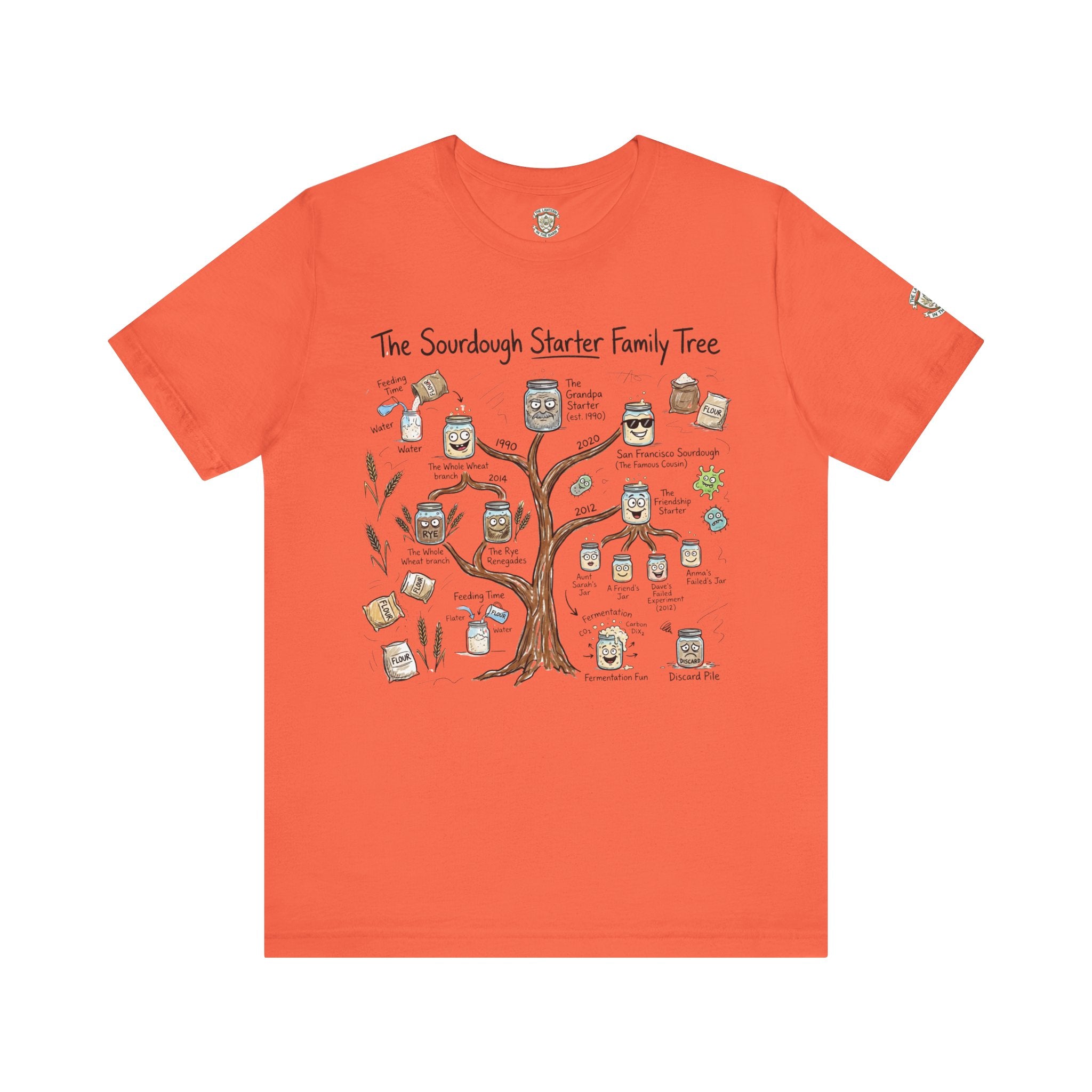 Sourdough Starter Family Tree T‑Shirt